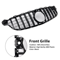 Grille Pare-Chocs Mercedes-Benz W205 C63 Noir 2015-2018 - vue de profil 2 - Becquet Voiture