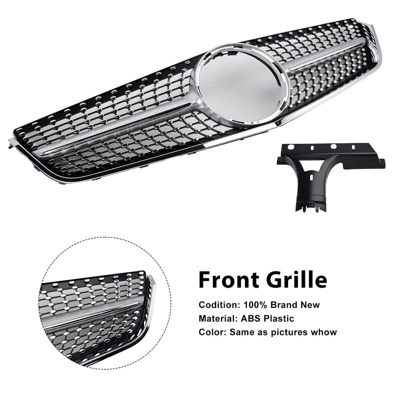 Grille Pare-Chocs Mercedes Classe E W207 C207 Coupé 2009-2013 - détail du montage - Becquet Voiture