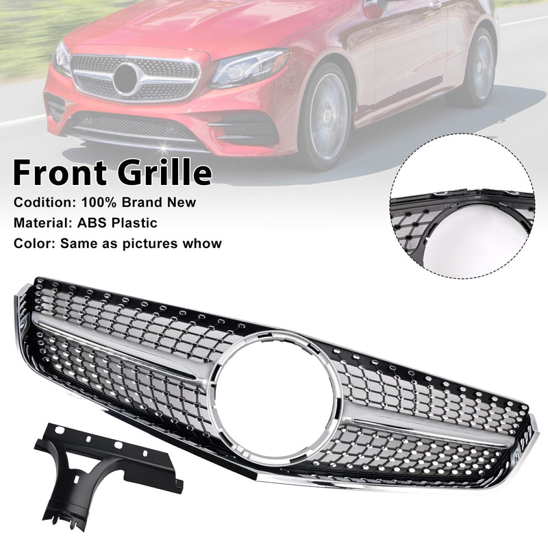 Grille Pare-Chocs Mercedes Classe E W207 C207 Coupé 2009-2013 - installé sur véhicule - Becquet Voiture