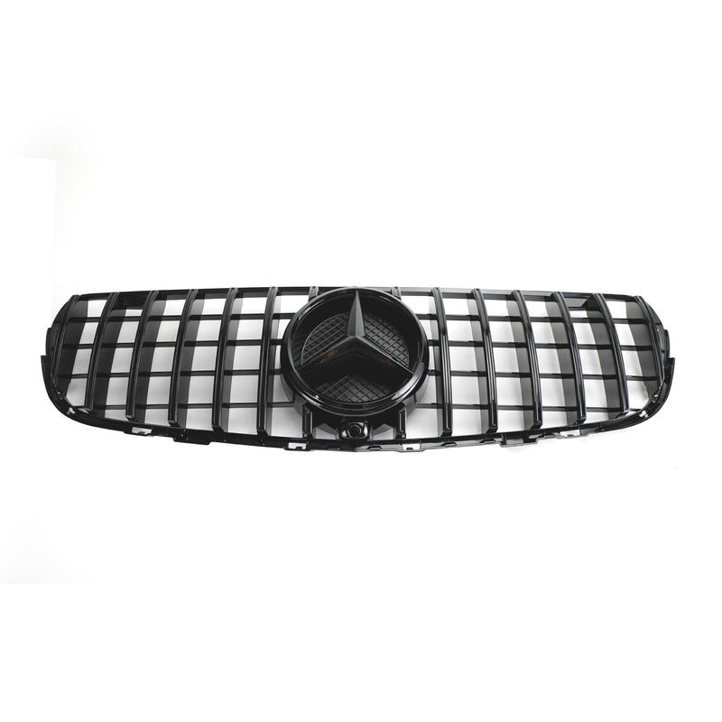 Grille Pare-Chocs Mercedes GLC W253 Noir Brillant 2015-2019 - en situation - Becquet Voiture