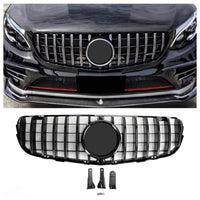 Grille Pare-Chocs Mercedes GLC W253 Noir Brillant 2015-2019 - packshot studio 2 - Becquet Voiture