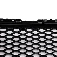 Grille Pare-Chocs Nid d'Abeille Chrome Noir Audi Q5 2013-2017 - en situation - Becquet Voiture