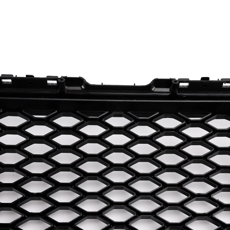 Grille Pare-Chocs Nid d'Abeille Chrome Noir Audi Q5 2013-2017 - en situation - Becquet Voiture