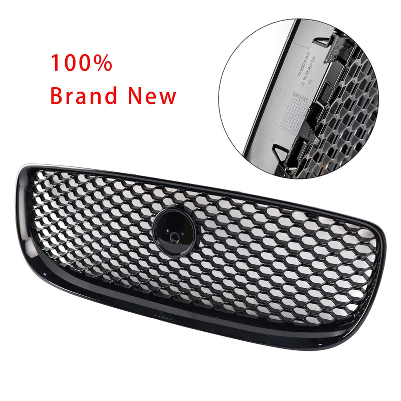 Grille Pare-Chocs Nid d'Abeille Noir Brillant Jaguar XE 2015-2018 - packshot studio - Becquet Voiture