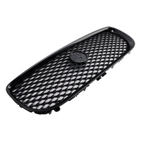 Grille Pare-Chocs Nid d'Abeille Noir Brillant Jaguar XE 2015-2018 - vue arrière 2 - Becquet Voiture