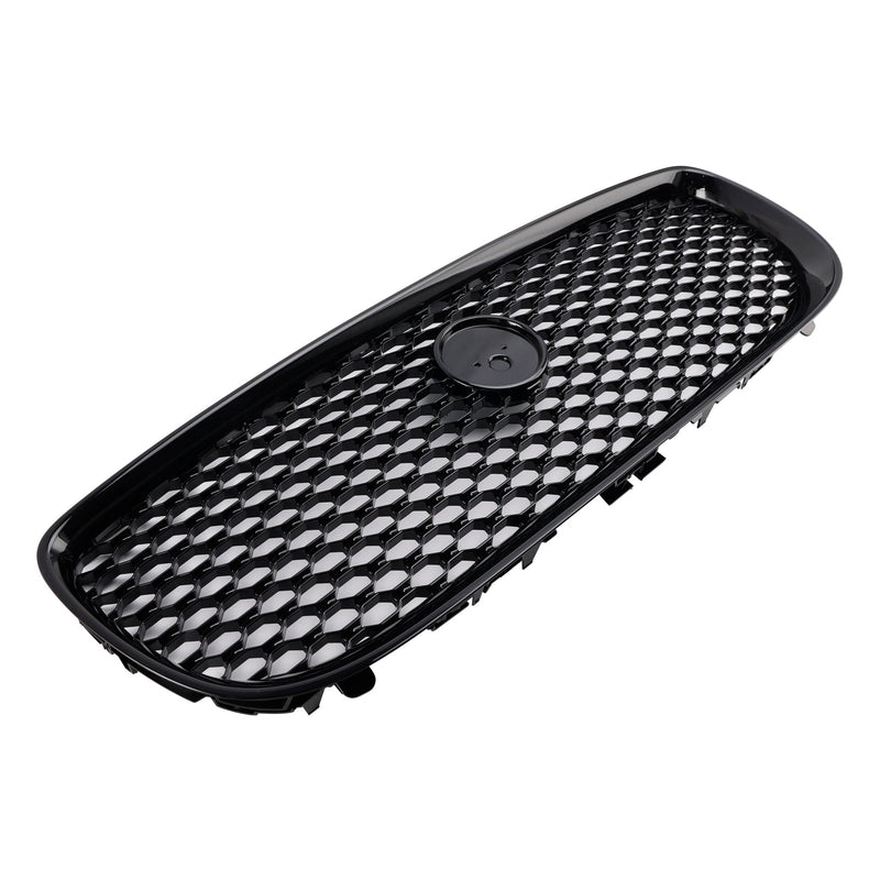 Grille Pare-Chocs Nid d'Abeille Noir Brillant Jaguar XE 2015-2018 - vue arrière 2 - Becquet Voiture