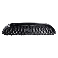 Grille Pare-Chocs Nid d'Abeille Noir Brillant Jaguar XE 2015-2018 - vue de dessus - Becquet Voiture