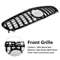 Grille Pare-Chocs Noir Brillant Mercedes Classe A W176 2013-2015 - détail du montage - Becquet Voiture