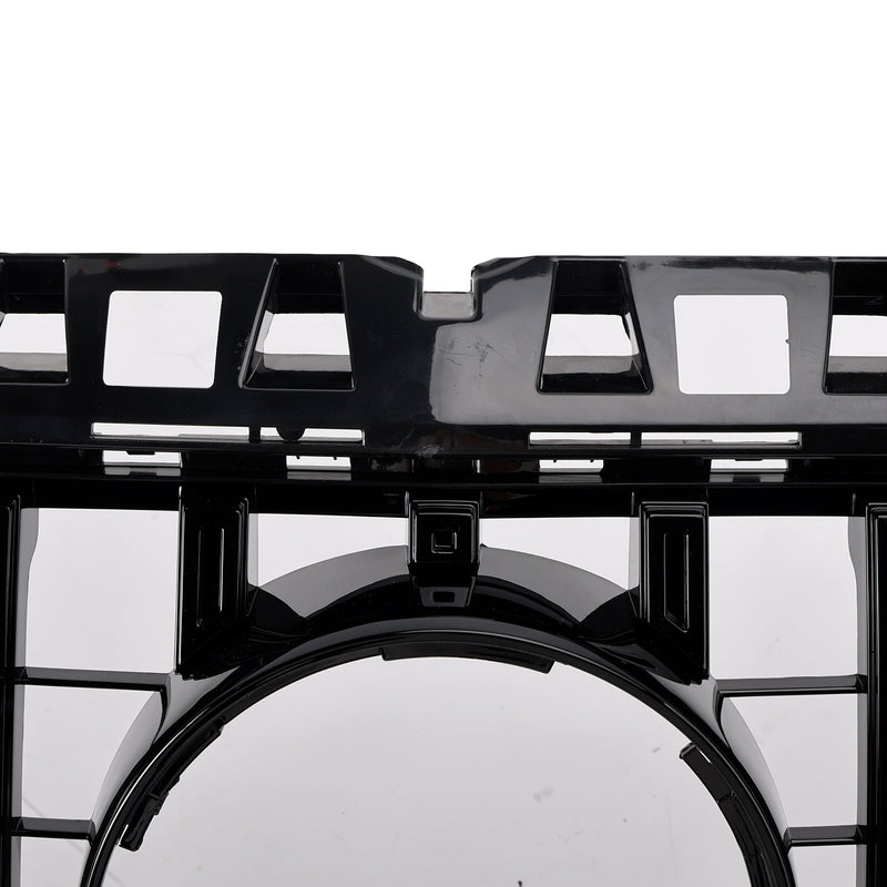 Grille Pare-Chocs Noir Brillant Mercedes Classe A W176 2013-2015 - en situation - Becquet Voiture