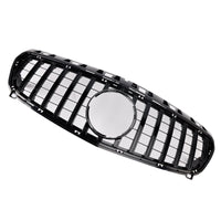 Grille Pare-Chocs Noir Brillant Mercedes Classe A W176 2013-2015 - installé sur véhicule 2 - Becquet Voiture