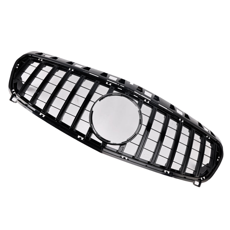 Grille Pare-Chocs Noir Brillant Mercedes Classe A W176 2013-2015 - installé sur véhicule 2 - Becquet Voiture