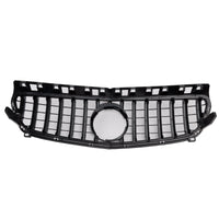 Grille Pare-Chocs Noir Brillant Mercedes Classe A W176 2013-2015 - vue de dessus - Becquet Voiture