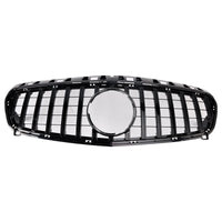 Grille Pare-Chocs Noir Brillant Mercedes Classe A W176 2013-2015 - vue de face - Becquet Voiture