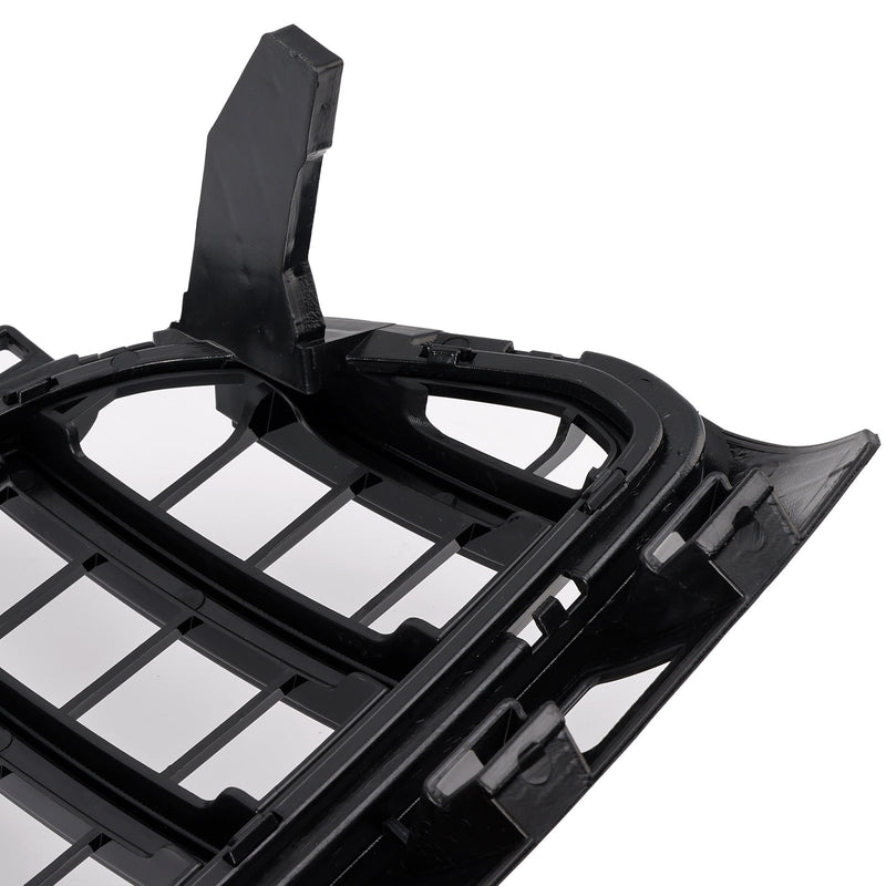 Grille Pare-Chocs Noir Brillant Mercedes Classe A W176 2013-2015 - vue de profil 2 - Becquet Voiture