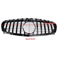 Grille Pare-Chocs Noir Brillant Mercedes Classe A W176 2013-2015 - vue de profil - Becquet Voiture