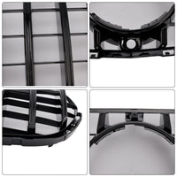 Grille Pare-Chocs Noir Brillant Mercedes GLC X253 2015-2019 - vue de profil 2 - Becquet Voiture