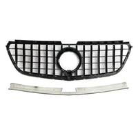 Grille Pare-Chocs Noir Brillant Mercedes Vito W447 2015-2019 - packshot studio - Becquet Voiture