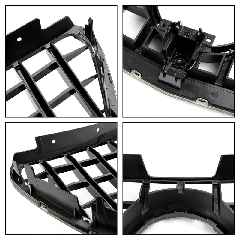 Grille Pare-Chocs Noir Brillant Mercedes Vito W447 2015-2019 - vue de dessus - Becquet Voiture
