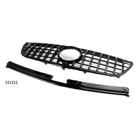 Grille Pare-Chocs Noir Brillant Mercedes Vito W447 2015-2019 - vue de face 2 - Becquet Voiture