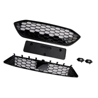 Grille Pare-Chocs Noir Ford Focus ST ST-Line MK4 2018-2021 - vue de face 2 - Becquet Voiture