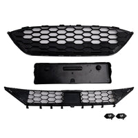 Grille Pare-Chocs Noir Ford Focus ST ST-Line MK4 2018-2021 - vue de face - Becquet Voiture