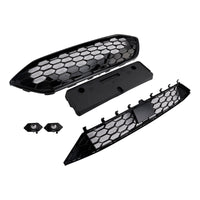 Grille Pare-Chocs Noir Ford Focus ST ST-Line MK4 2018-2021 - vue de profil - Becquet Voiture