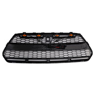 Grille Pare-Chocs Noir LED Ford Transit MK8 Raptor 2015-2018 - vue de face - Becquet Voiture