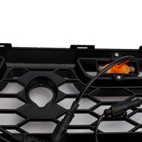 Grille Pare-Chocs Noir LED Ford Transit MK8 Raptor 2015-2018 - vue de profil 2 - Becquet Voiture