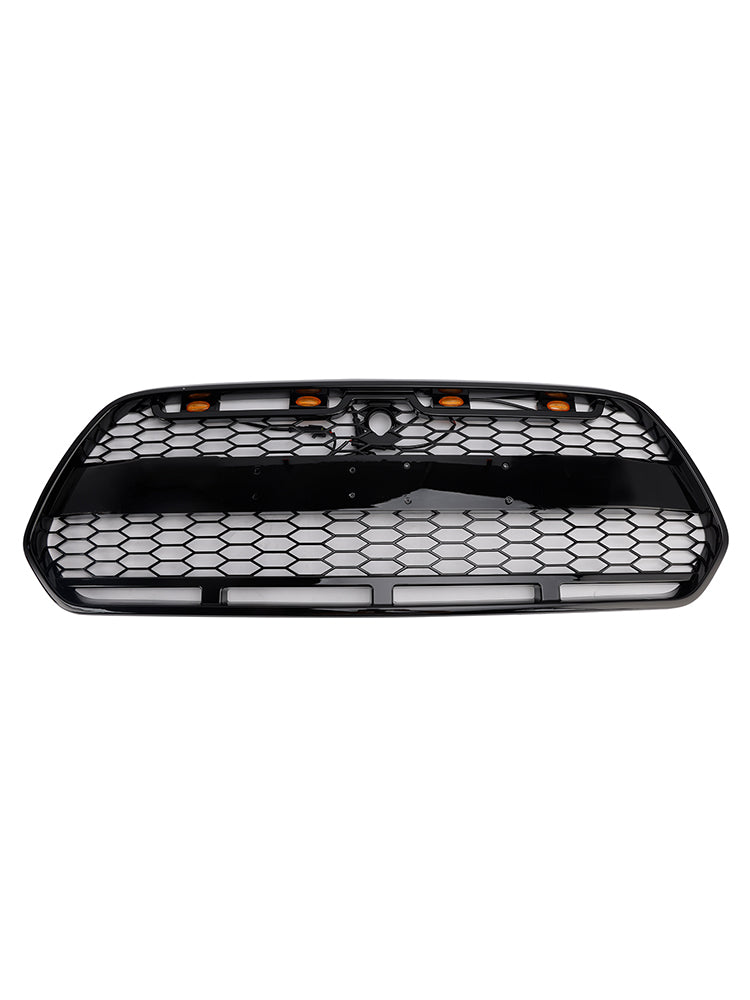 Grille Pare-Chocs Noir LED Ford Transit MK8 Raptor 2015-2018 - vue de trois-quarts 2 - Becquet Voiture