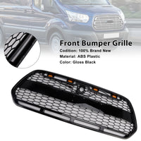 Grille Pare-Chocs Noir LED Ford Transit MK8 Raptor 2015-2018 - vue de trois-quarts - Becquet Voiture