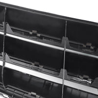 Grille Pare-Chocs Noir Mercedes Classe C W204 2008-2014 - vue de dessus - Becquet Voiture