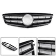 Grille Pare-Chocs Noir Mercedes Classe C W204 2008-2014