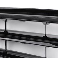 Grille Pare-Chocs Noir Mercedes Classe C W204 2008-2014 - vue de trois-quarts - Becquet Voiture