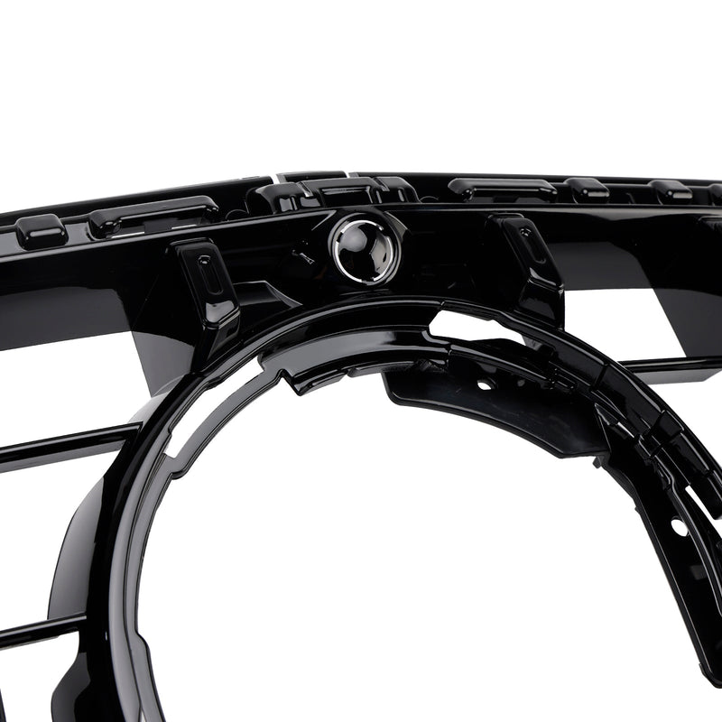 Grille Pare-Chocs Noir Mercedes Classe CLA W118 C118 2024-2025 - détail du montage - Becquet Voiture