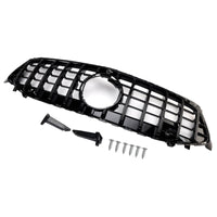 Grille Pare-Chocs Noir Mercedes Classe CLA W118 C118 2024-2025 - vue de dessus - Becquet Voiture