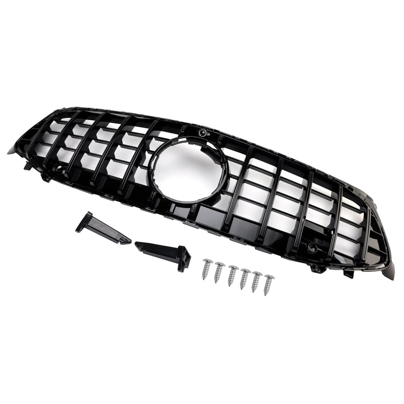 Grille Pare-Chocs Noir Mercedes Classe CLA W118 C118 2024-2025 - vue de dessus - Becquet Voiture