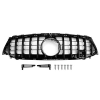 Grille Pare-Chocs Noir Mercedes Classe CLA W118 C118 2024-2025 - vue de face - Becquet Voiture