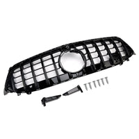 Grille Pare-Chocs Noir Mercedes Classe CLA W118 C118 2024-2025 - vue rapprochée - Becquet Voiture