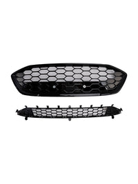 Grille Pare-Chocs Noire Style ST Ford Focus MK4 2018-2021 - en situation - Becquet Voiture