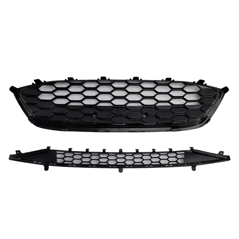 Grille Pare-Chocs Noire Style ST Ford Focus MK4 2018-2021 - installé sur véhicule - Becquet Voiture
