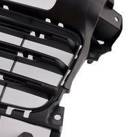 Grille Pare-Chocs Porsche Cayenne Noire 2019-2023 - détail du montage - Becquet Voiture