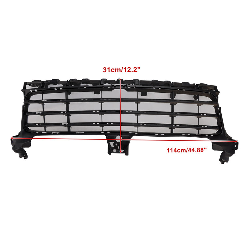 Grille Pare-Chocs Porsche Cayenne Noire 2019-2023 - vue arrière - Becquet Voiture