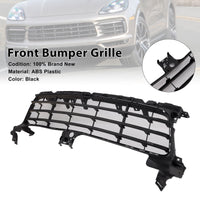 Grille Pare-Chocs Porsche Cayenne Noire 2019-2023 - vue de profil - Becquet Voiture