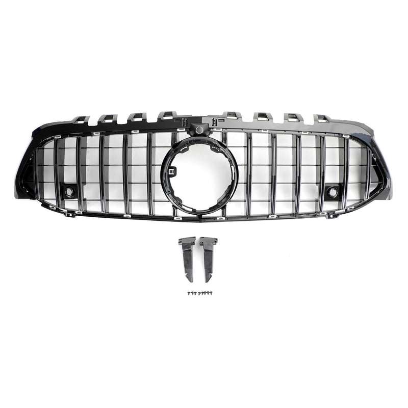 Grille Pare-Chocs Style GT Noir Mercedes Classe A W177 - vue de dessus - Becquet Voiture