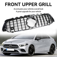 Grille Pare-Chocs Style GT Noir Mercedes Classe A W177 - vue de trois-quarts - Becquet Voiture