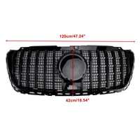 Grille Pare-Chocs Style GTR Mercedes Sprinter W907 W910 2018-2023 - installé sur véhicule - Becquet Voiture