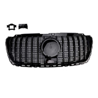 Grille Pare-Chocs Style GTR Mercedes Sprinter W907 W910 2018-2023 - vue de face 2 - Becquet Voiture