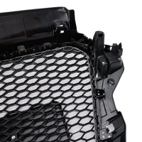 Grille Pare-Chocs Style RS3 Audi A3 S3 S-Line ACC Noir 2013-2016 - en situation - Becquet Voiture