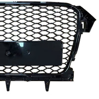 Grille Pare-Chocs Style RS4 Audi A4 B8.5 Allroad Noir - en situation - Becquet Voiture