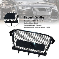 Grille Pare-Chocs Style RS4 Audi A4 B8.5 Allroad Noir - installé sur véhicule - Becquet Voiture